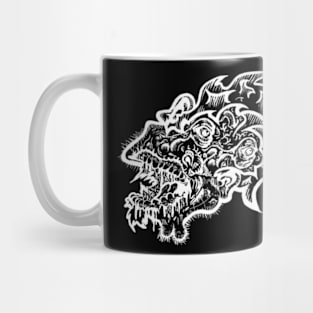 Abstract Creature (white) Mug